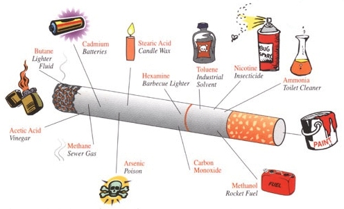 What's in tobacco cigarettes